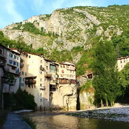 Studio** Cle Des Champs Au Pied Du Vercors Saint-Laurent-en-Royans Exterior photo